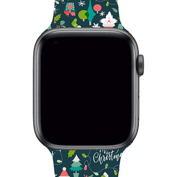 NWT Epic Deals | Green 'Merry Christmas' Band Replacement for Apple Watch - Picture 2 of 8